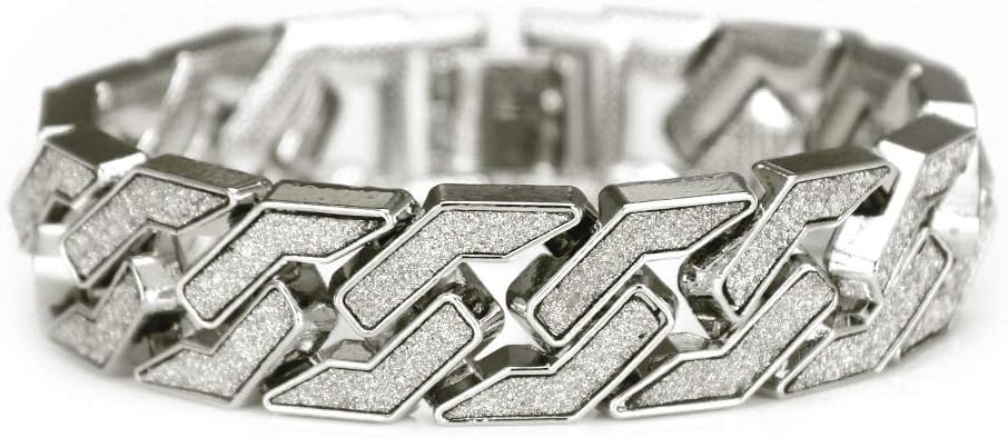 17mm Mens Bracelet 18K Gold Plated Cuban Link Chain Miami Hip Hop Bracelets 21cm Iced Out Fashion Jewlery for Him