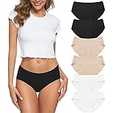 Wealurre Cotton Bikini Women's Breathable Panties Seamless Comfort Underwear