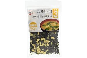 BEVERLY NUTRITION Miso Soup Ingredients 100g No.1(Fried Tofu, Green Onions And Wakame Seaweed For Miso Soup) 1g x 100 servings