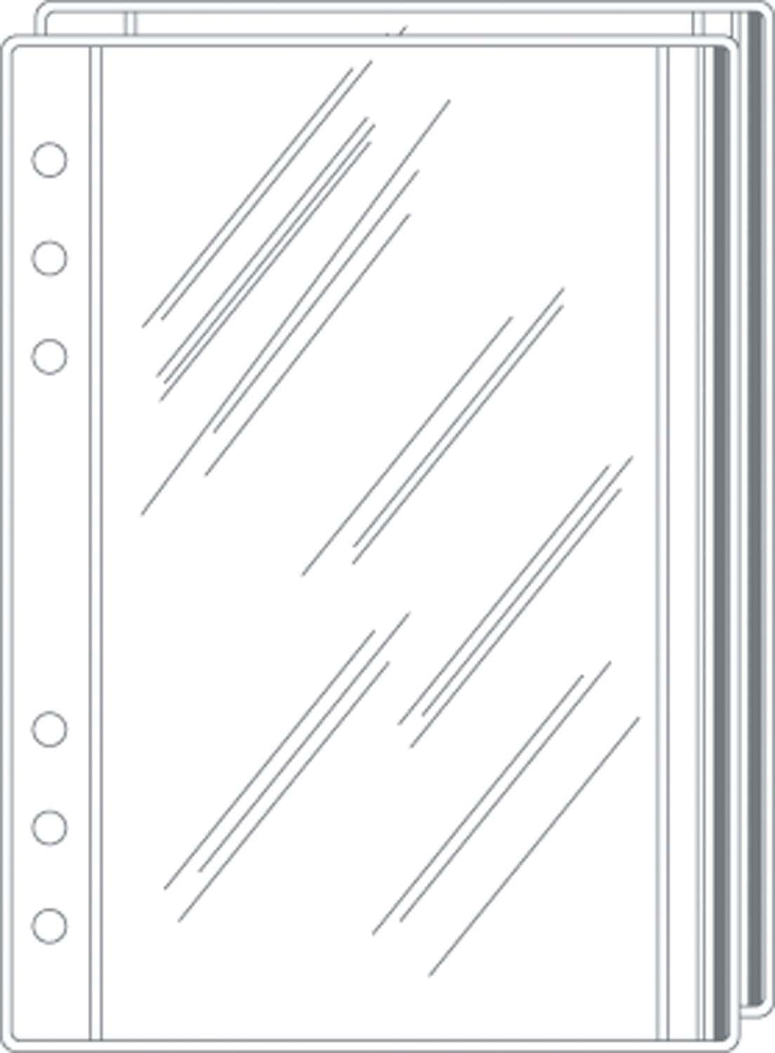 Quo Vadis - Timer Accessories - Refill Zip Pouch for Timer 17 - /Compact 10x17cm