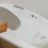 Nuby Newborn Bath with Anti-Slip Support & Soft Headrest White view 4