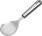 Wiltshire Aspire Rice Spoon Stainless Steel Anti Slip Soft Touch Grey Silver view 1
