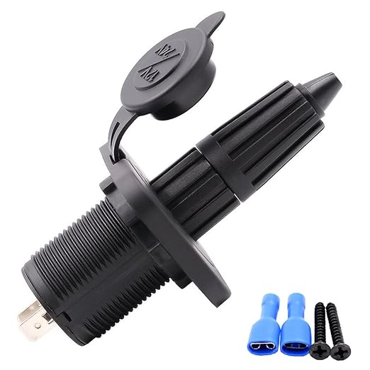 WINOMO - Panel de toma de corriente para frigorífico de 12 V/24 V ...