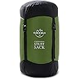 OMVMO Compression Sack, 12L/19L/32L/46L/53L Water-Resistant Sleeping Bag Stuff Sack,Anti-Tear Ultra Light 400T 20D Nylon Storage Bag,Space Saving Gear for Camping Hiking Travel 1Pcs