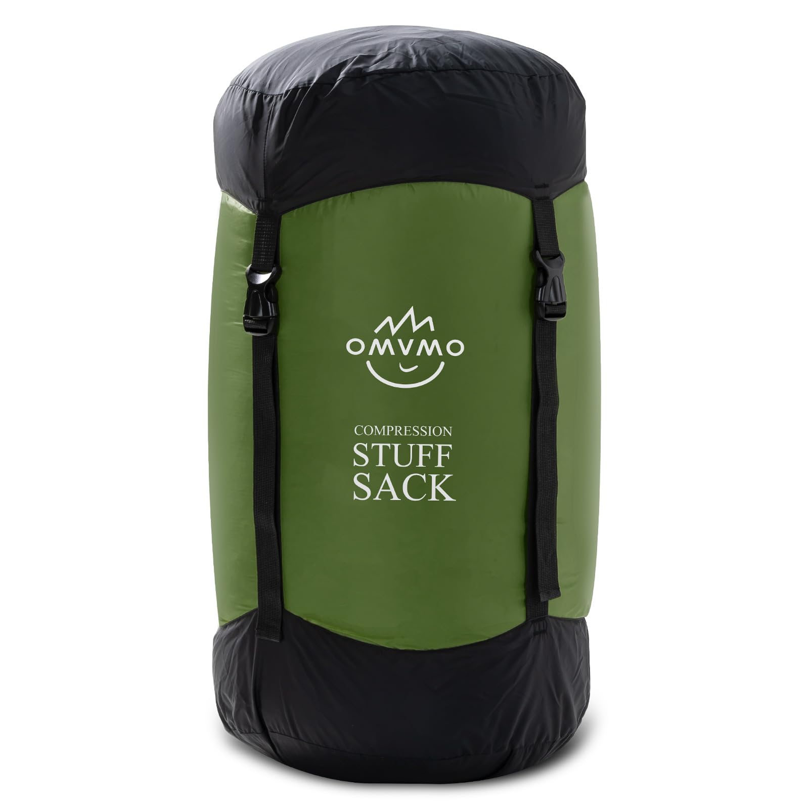 Photo 1 of OMVMO Sleeping Bag Stuff Sack, 11L/18L/30L/45L/52L Water-Resistant Compression Sack,Anti-Tear Ultra Light Nylon Storage Bag?Black/Yellow/Orange/Dark Blue/Dark Green/Sky Blue (Dark Green, S/12L)