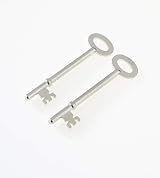 EAI FB2 Key Genuine Original Fire Brigade Mortice Lock Keys Pack of 2 view 1