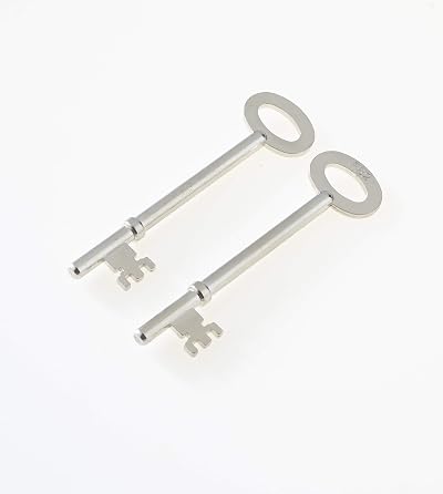 EAI FB2 Key Genuine Original Fire Brigade Mortice Lock Keys Pack of 2