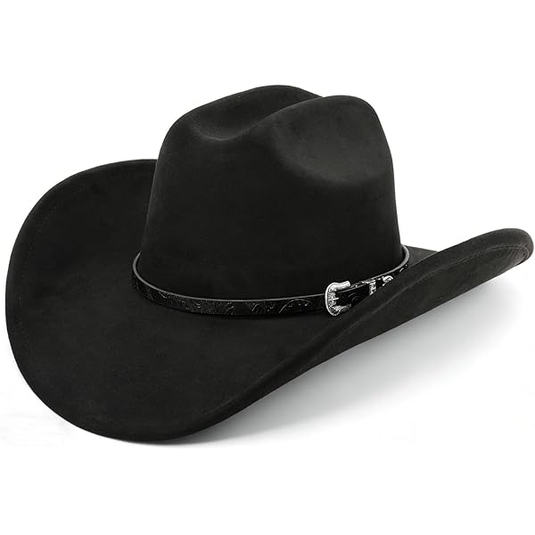 Western Express Inc. Cowboy Hat Size 6 7/8 Mexico Black