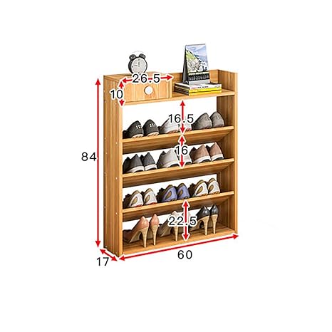 Wooden Shoe Rack With Drawer Slim Design Shoe Cabinet Stand