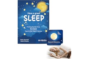 28 Pcs Sleep Patches for Adults, Relax, Sleep Aid Patches, Skin-Friendly Aid Last All Night for Kids and Adults, Relax Yourse