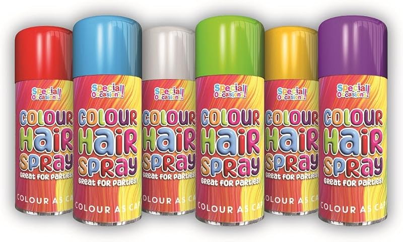 Special Occasions Purple Temporary Wash Out Hair Spray Party Fancy Dress 200ml