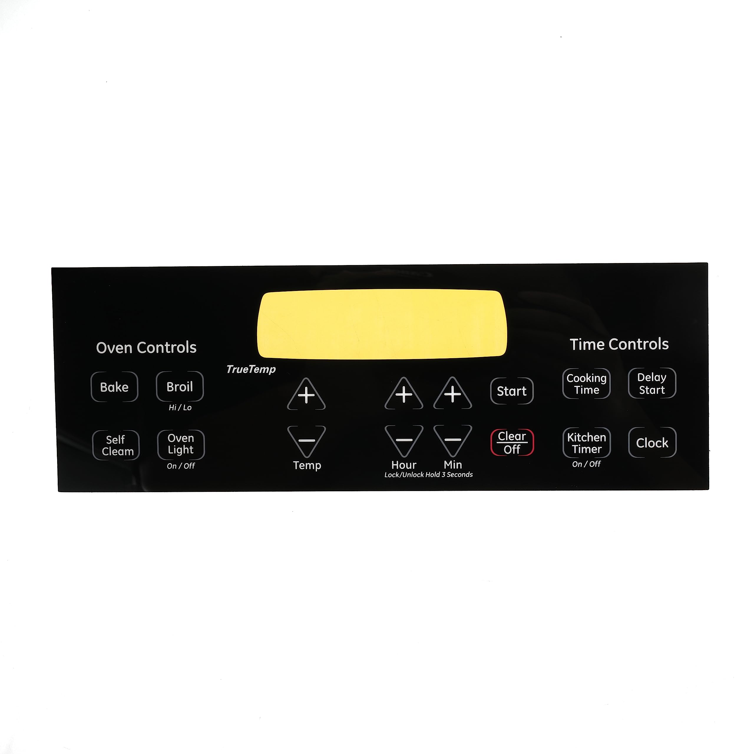 WB27T11229 Wall Oven Faceplate Cover Control Board Overlay for Electric Wall Oven Replaces1556130 AP4484324 AH2370149 EA2370149 PS2370149