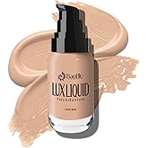 BaeBlu Organic Aloe-Based LUX Liquid Foundation, Natural Vegan Gluten-Free Made in USA, Nutmeg
