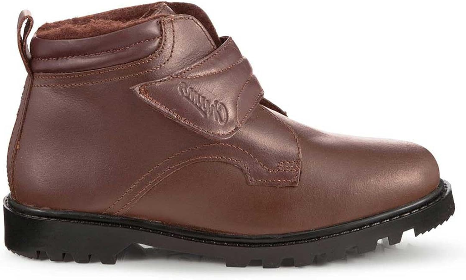 mens boots with velcro fastening