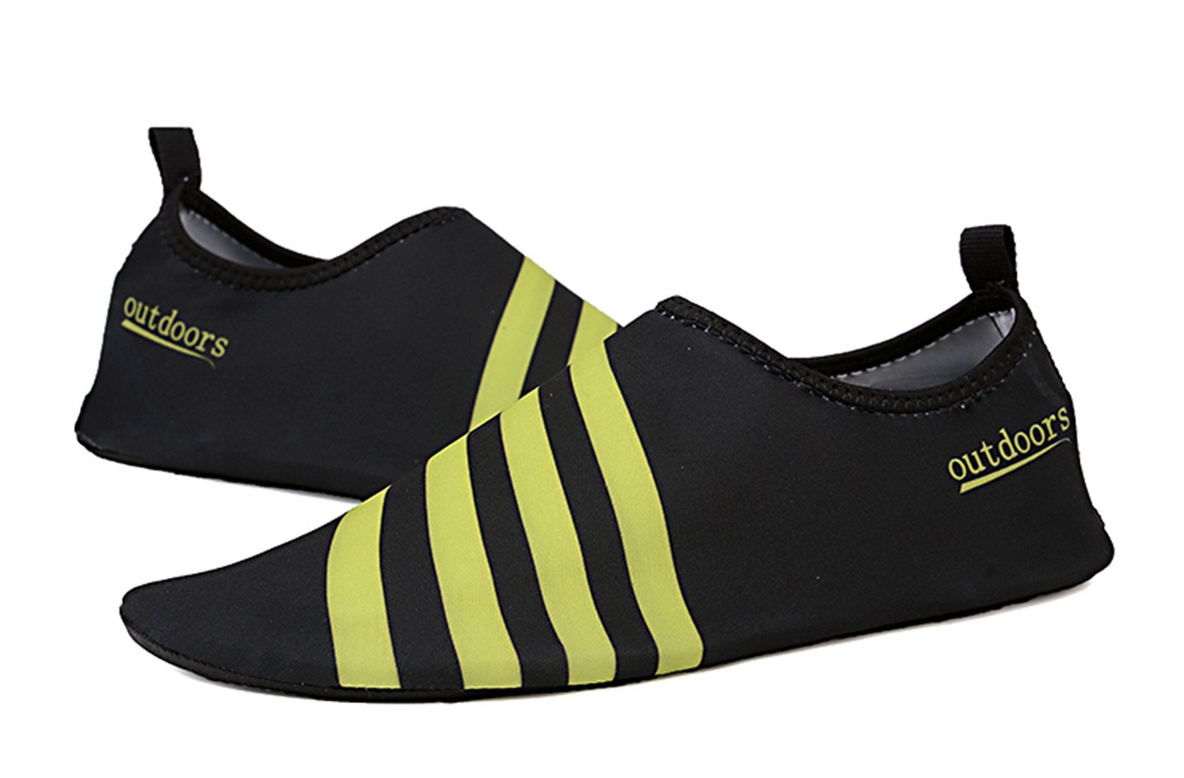 Water Shoes Mens Womens Barefoot Beach Swimming Lightweight Quick dry Aqua Socks Anti-skid Slip-on Pool Shoes for Exercise Yoga