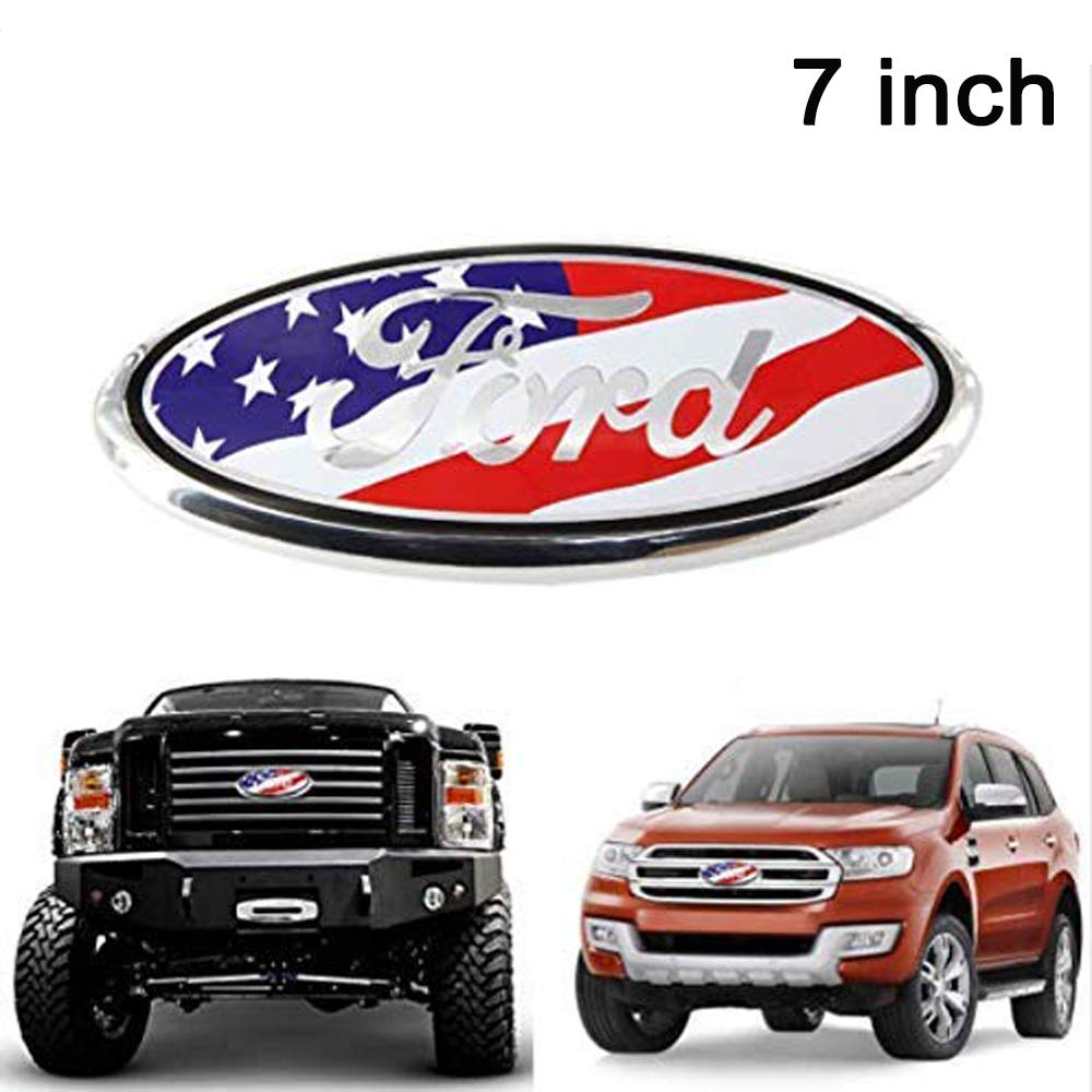 Exterior Accessories 7inch Ford Emblem Ford Front Grille Tailgate