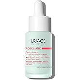 Uriage Roseliane Smoothing Serum, Visibly Calms Redness, Heating Sensations, Fine Lines, Face, Hesperidin, Enoxolone, Niacinamide, Squalane, Uriage Thermal Water