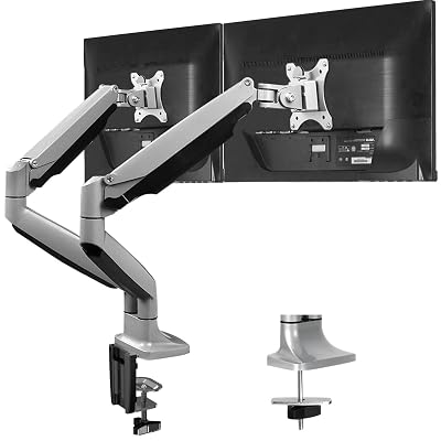 Beli HUANUO Dual Monitor Mount Stand 