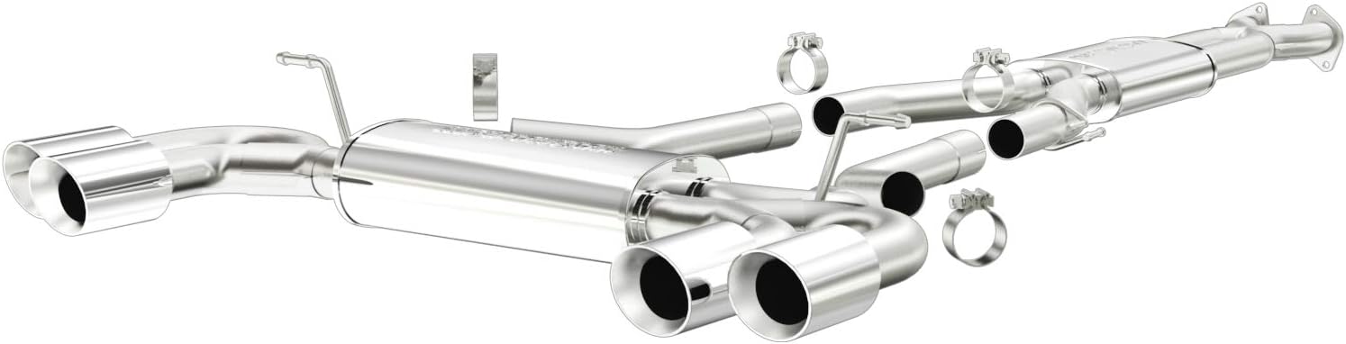 MagnaFlow 16507 Large Stainless Steel Performance Exhaust System Kit