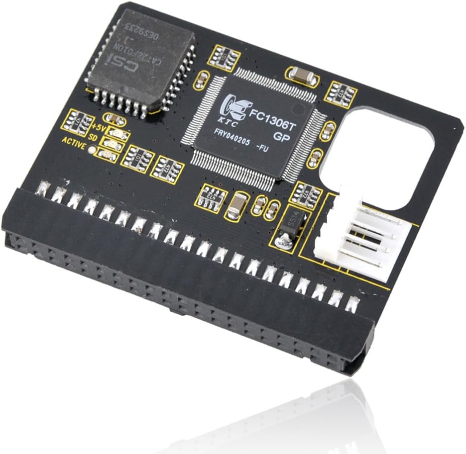 Carte Sd Non Pris En Charge Ebest - SD SDHC MMC à 3.5 "IDE 40 broches Disque dur HDD SSD Adaptateur