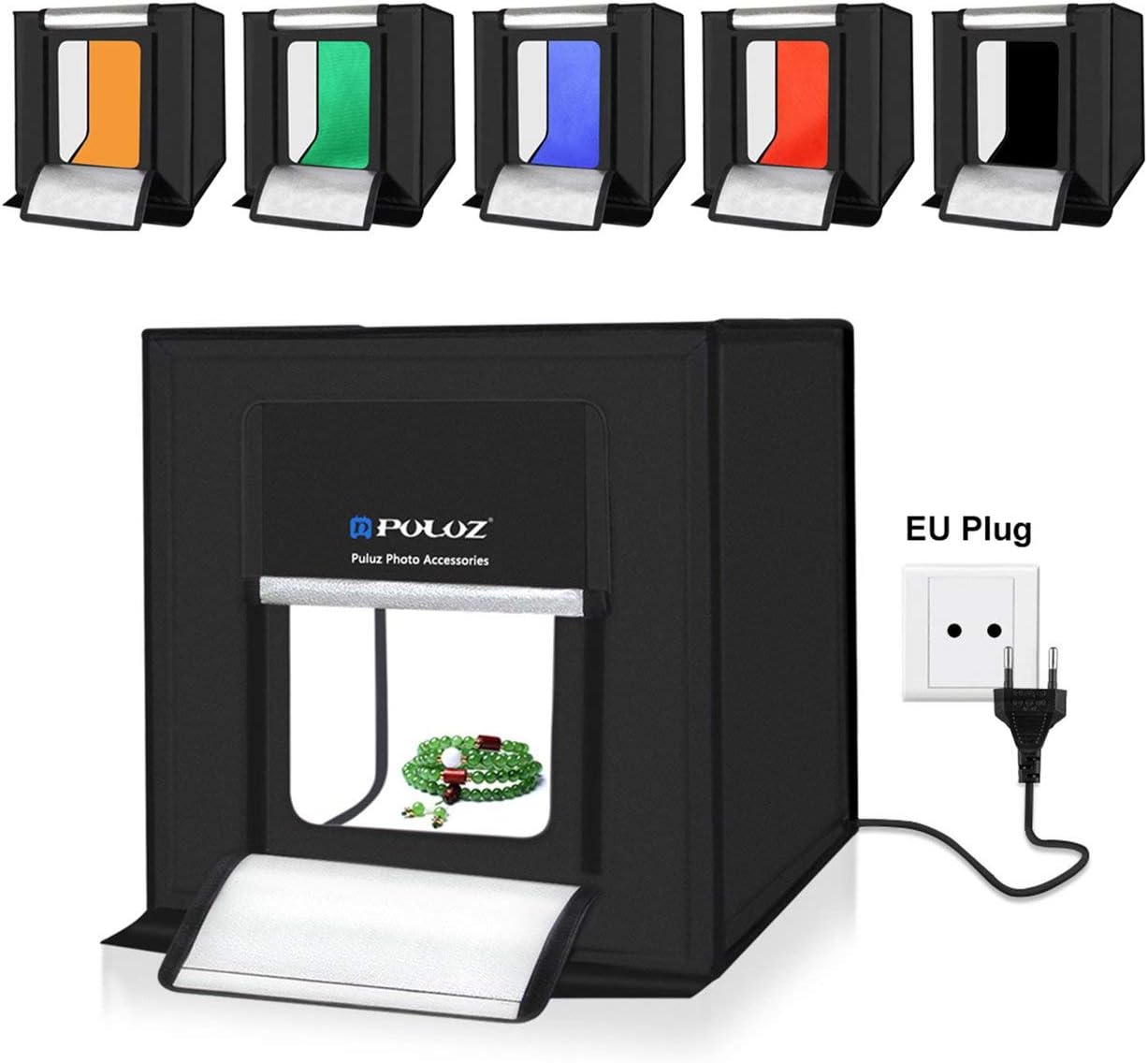 40 * 40cm Light Box Mini Studio Photographie Box Pliable Softbox LED