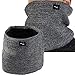 DG Hill Neck Warmer Men Women - 2 Pack Winter Face Mask Thick Thermal - Neck Gaiter Cold Weather Fleece Lined Ski