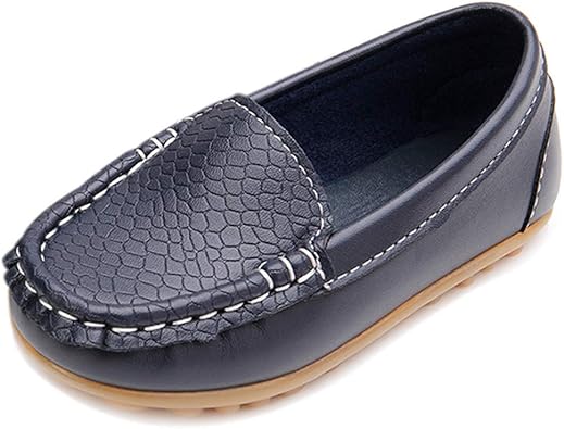 boys slip on dress shoes