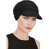 Awefeel Chemo Headwear Viscose Newsboy Cap for Women Winter and Spring Hats