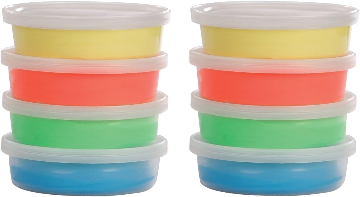 BodyHealt Therapy Putty & Rehab Putty - Putty for Hand Therapy. Stress Putty for Stroke Rehab, OT Therapy Toys & Sensory Tools. Standard Exercise Putty - Hand Putty for Fidgeting. 8Pc Putty Kit (2oz)