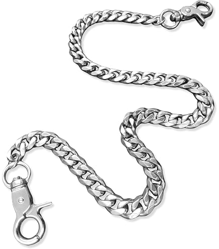 Amazon.com: OrangeTag Spiral With 3 Clasp Stainless Steel Wallet