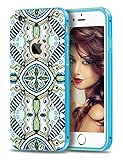 iPhone 6 Case, Coolden Embossed Totem Scratch Proof Slim cover iphone 6 iphone 6S Protective Shell PC Bumper Removable Non-slip Anti-Shock Skin Sleeve for iPhone 6/6S 4.7'' (Blue)