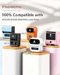 [230 pcs] Phomemo Transparent Thermal Label Paper