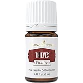 Young Living Essential Oil Blend | Refreshing & Soothing Aroma | 100% Pure Essential Oil for Home, Work, & Personal Use | Thieves Vitality | 5 ml