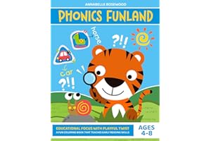 Funland Phonics: The Ultimate Phonics Workbook for Preschool, Kindergarten , and Homeschool Learning