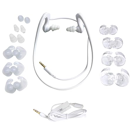 Hydroaktive Kopfhörer, wasserdicht, mit 9 in-Ear In 4 Ausführungen