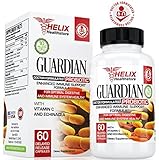 Immune Booster Probiotics for Women and Men - Acidophilus Zinc and Vitamin C Antioxidant to Support Immune System - Best Supplement for IBS Bloating and Gas Relief - 60 Daily Time Release Capsules