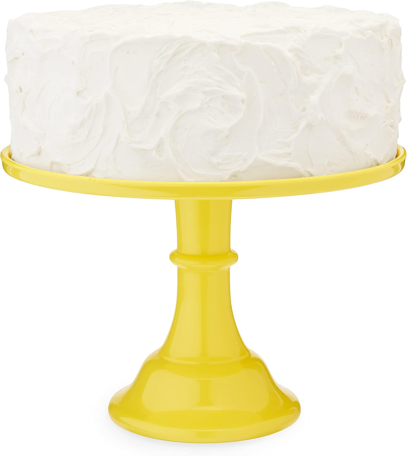  | Twine Yellow Melamine Cake Stand, Cupcake Stand, Home Decor, Food Service, Dessert Accessory, Yellow, Set of 1: Cake Stands