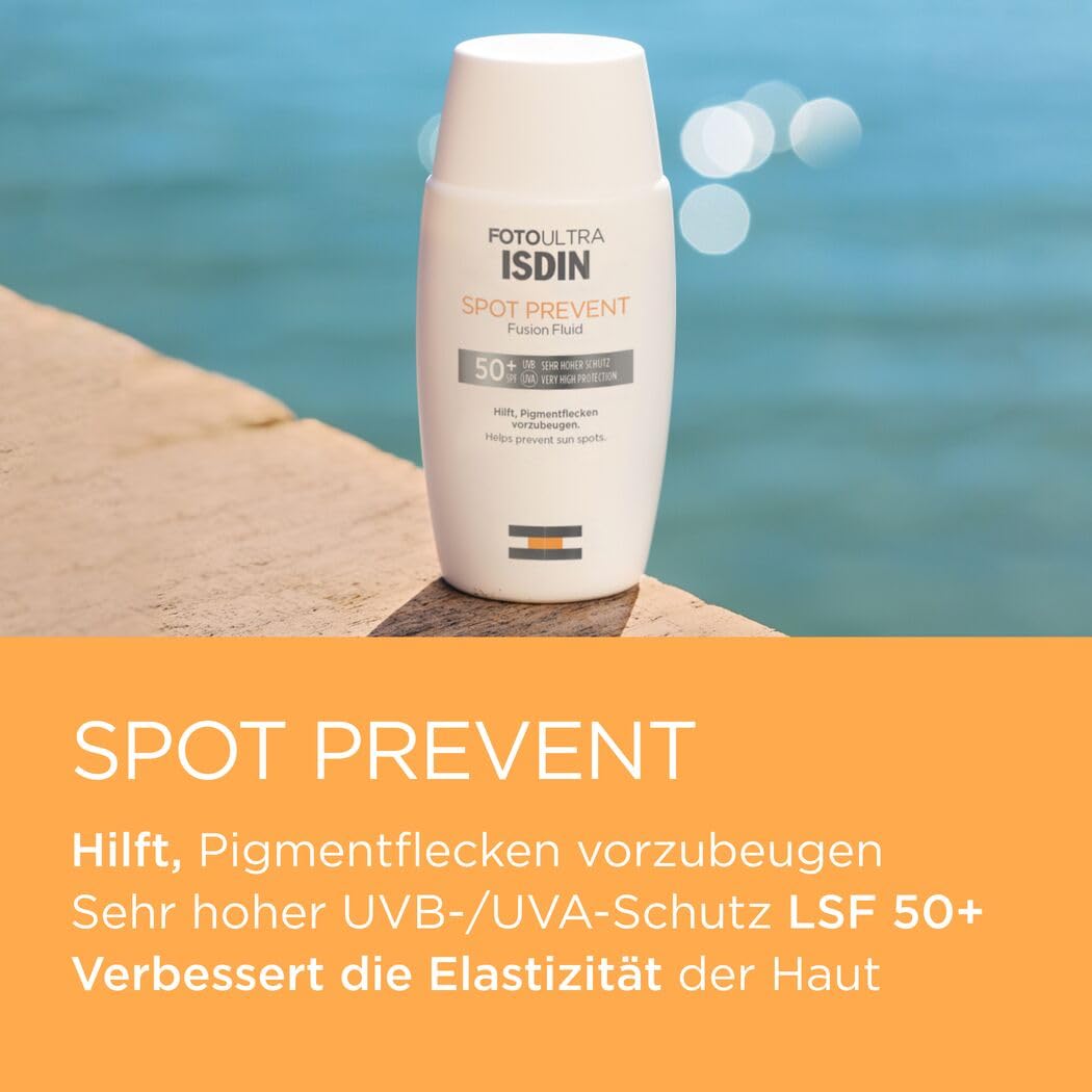 Isdin Texture Mua Isdin FotoUltra Spot Prevent LSF 50+, Fusion Fluid Textur, sehr ...