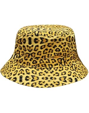 Bd1750 Leopard Animal Print Bucket Hat