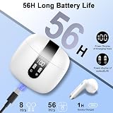 Drsaec Wireless Earbuds Bluetooth 5.4 4 ENC Mic 56H Noise Cancelling IPX7 view 5