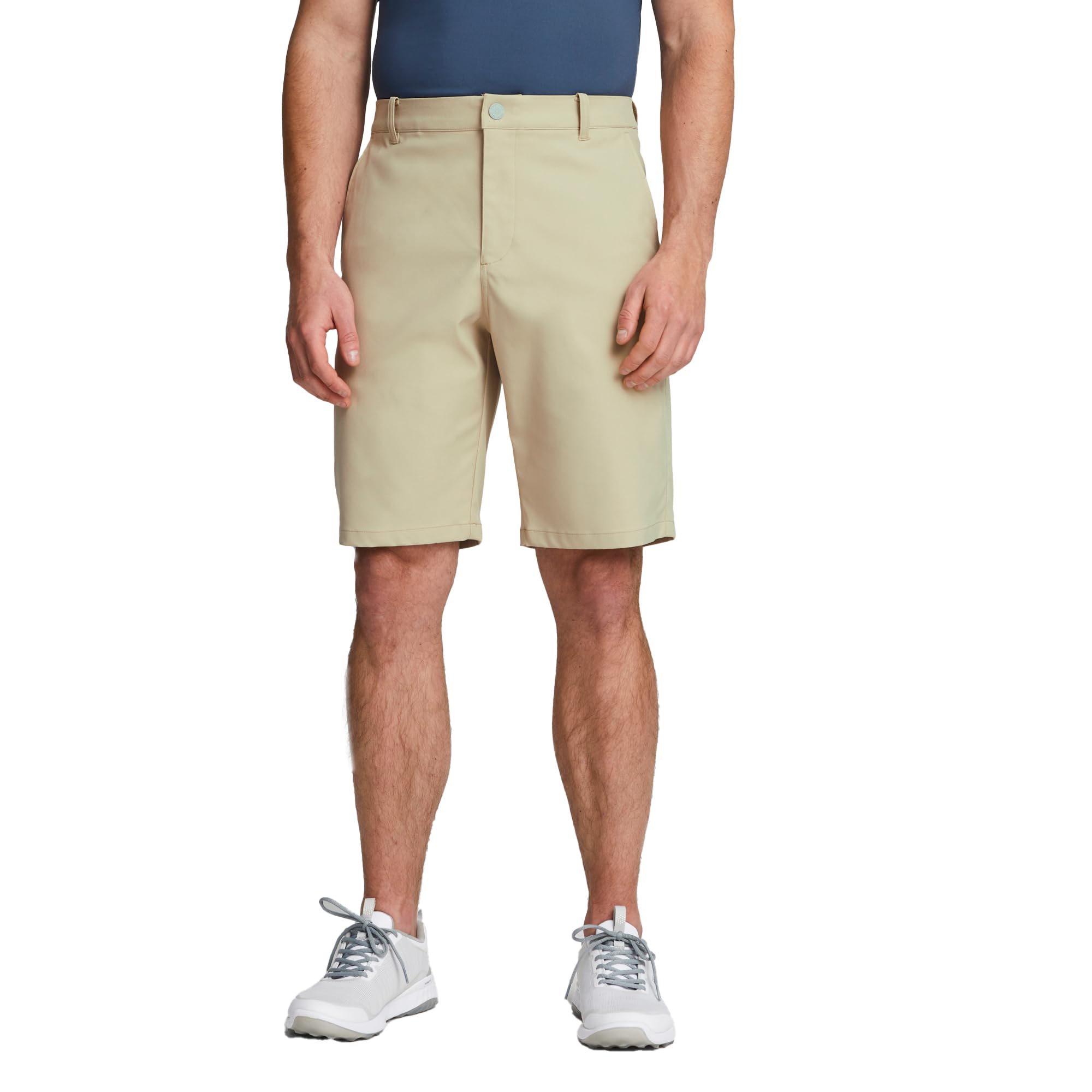 Puma Golf Men's Dealer Short 10 INCH, Alabaster, 35 Image