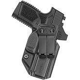 Tulster IWB Profile+ Kydex Holster in Right Hand fits: FN Reflex | Optic Compatible Inside The Waistband Appendix Concealed Carry