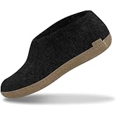 Glerups 100% quality wool mix Shoe Slipper with leather sole - Unisex | The Shoe Leather Slipper