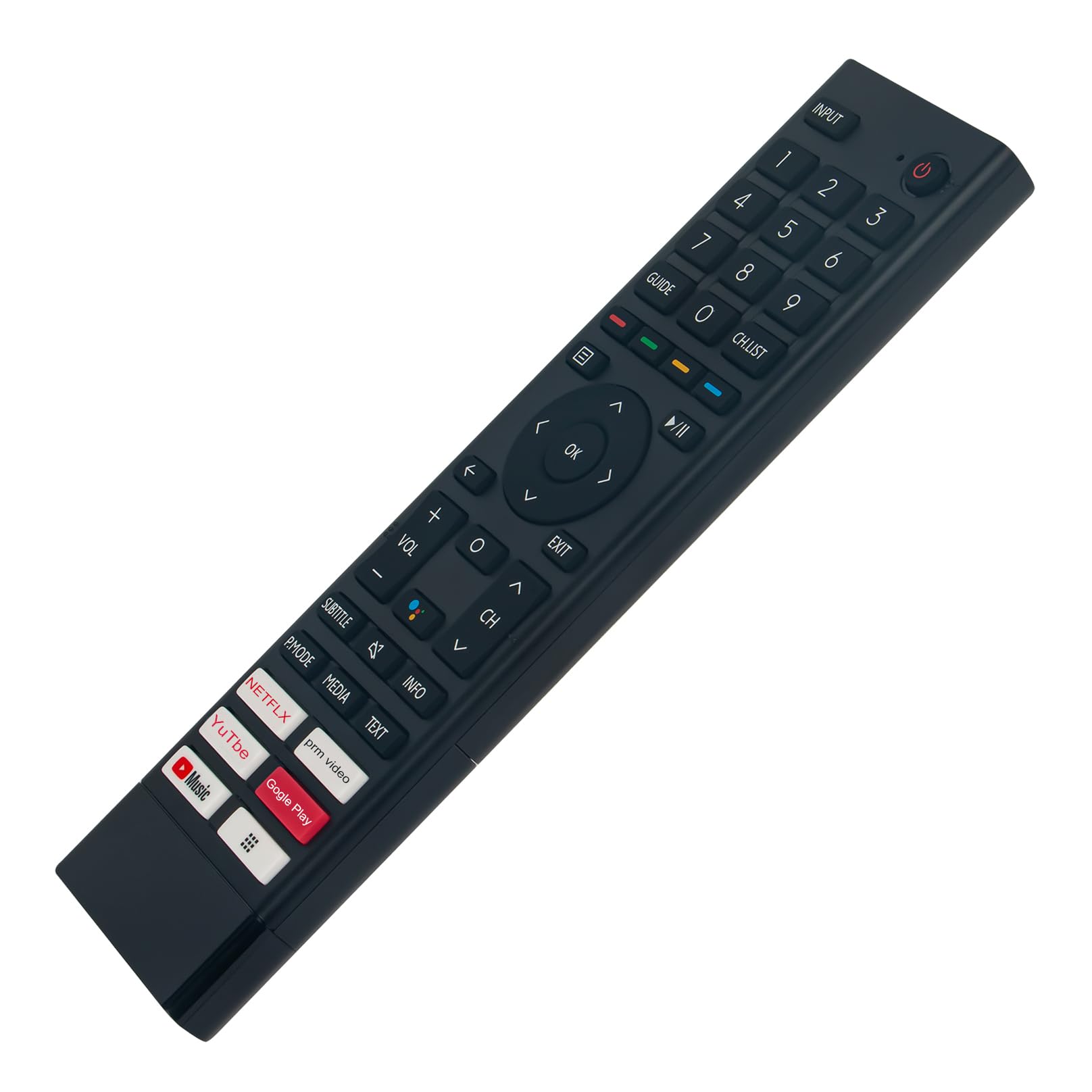 ERF3L80H Voice Replaced Remote Control -VINABTY-fit for Hisense QLED TV ERF3L80H remote control ERF3L80-1011 ERF3L80(1011）A22200A T313334 32A4G A22370M 32E4G 40A4HA 32A4HA