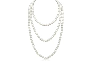 Pearl Necklace and Earring Set Pearl Jewelry Dainty Chunky Pearl Choker Necklace for Girls Wedding Jewelry for Prom Bride Bir