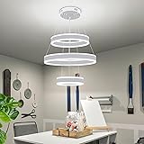 O'NEELDY Modern LED Chandeliers Adjustable Hanging