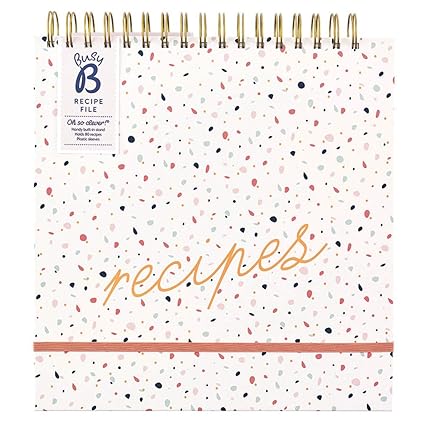 Carpeta de recetas Busy B - con soporte integrado: Amazon.es ...