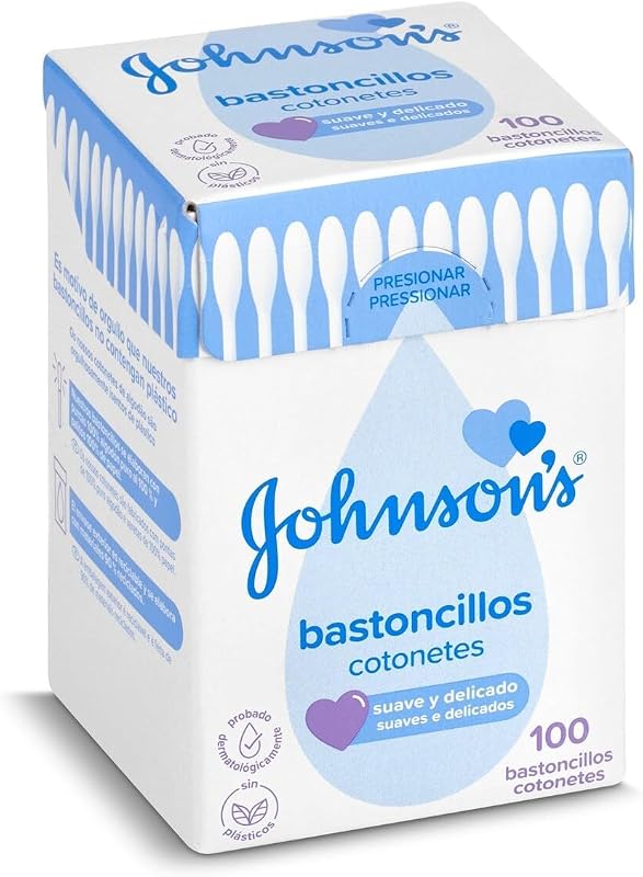 Johnson's Cotton fioc, versione spagnola 100 unità