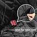 marsboy Dog Seat Cover for Cars Slip-Proof Dog Seat Covers Hammock Fourfold Waterproof Dog Seat Covers for Leather Seats