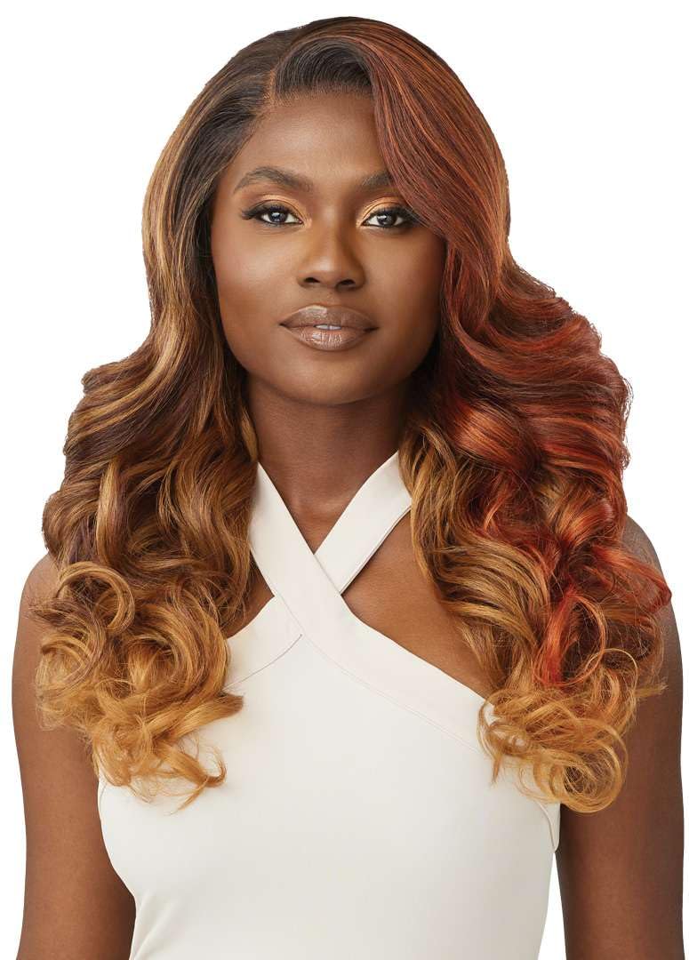 Photo 1 of Outre Lace Front Wig - Perfect Hair Line 13X6 - Aria (OFF BLACK 1B)